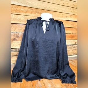 NWT Knox Rose Black Blouse‎